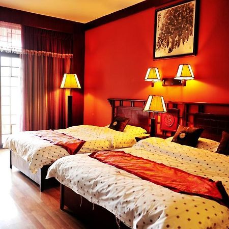 Hôtel Dragon River Retreat à Yangshuo Chambre photo