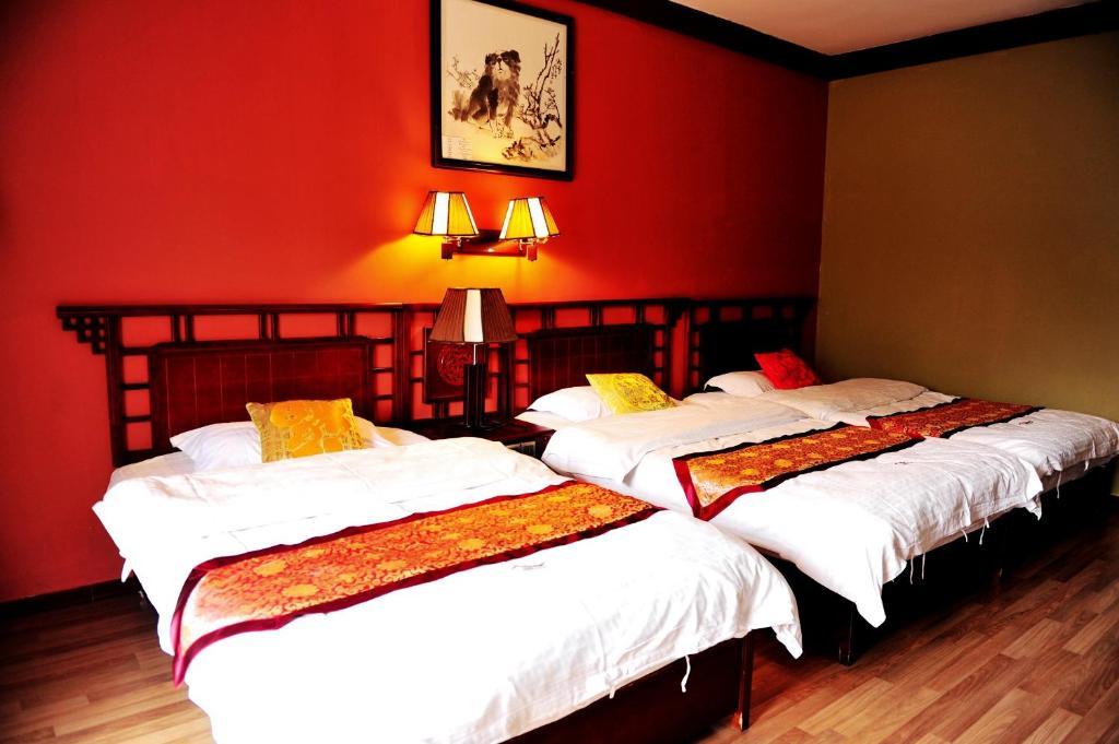 Hôtel Dragon River Retreat à Yangshuo Chambre photo