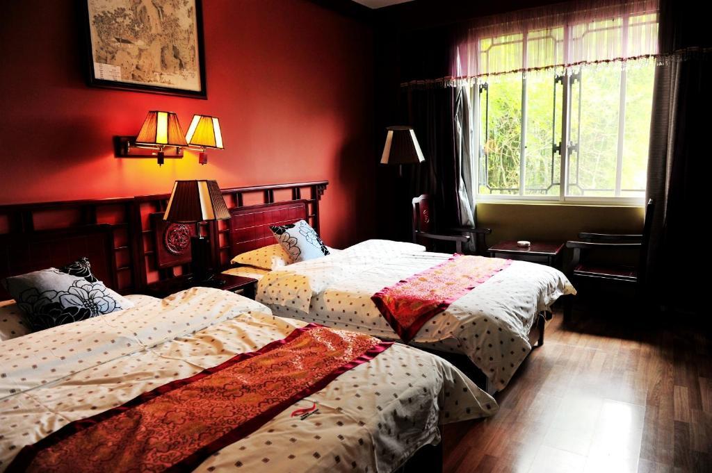 Hôtel Dragon River Retreat à Yangshuo Chambre photo