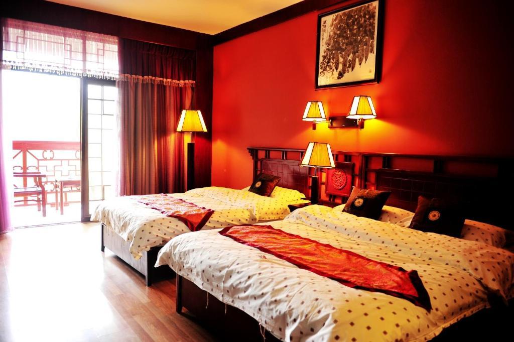 Hôtel Dragon River Retreat à Yangshuo Chambre photo