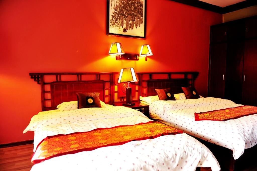 Hôtel Dragon River Retreat à Yangshuo Chambre photo