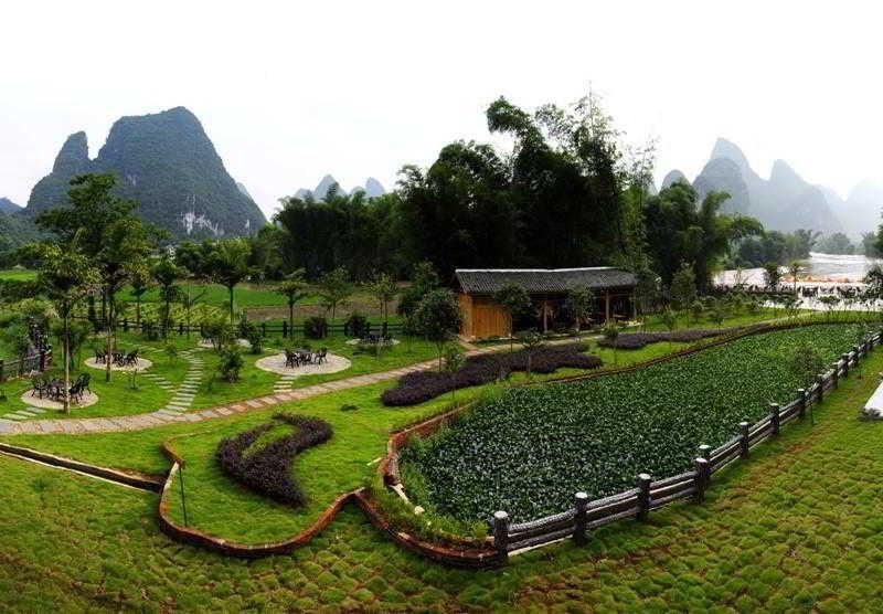 Hôtel Dragon River Retreat à Yangshuo Extérieur photo